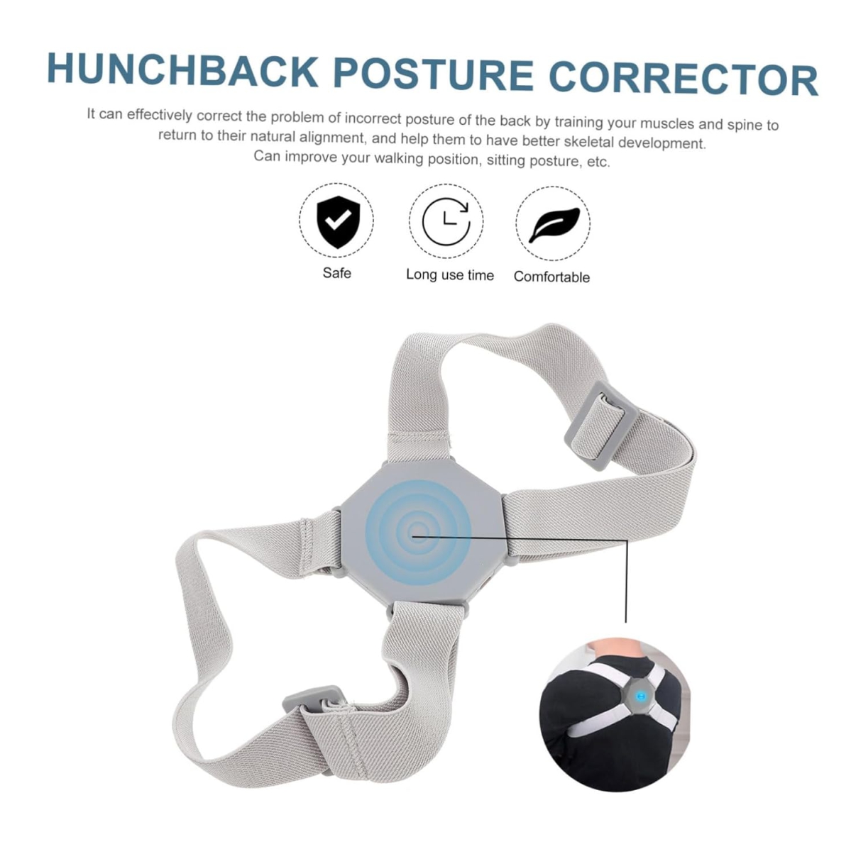 Miniatura 2 de Corrector Postura Inteligente Vibracion